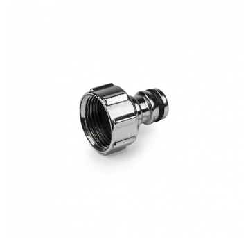 Bradas Przyłącze na kran gw 3/4" cynk chrom