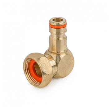 Bradas Przyłącze na kran kątowo-obrotowe gw 3/4" mosiądz