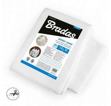 Bradas Rękaw 50 zimowy biały 1,4m x 10m