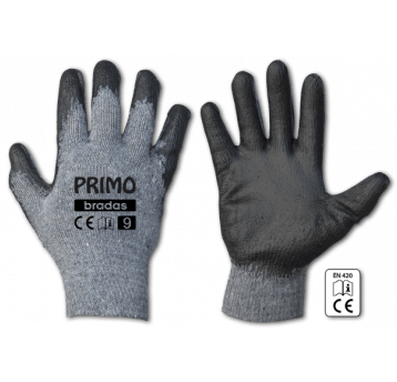 Bradas Rękawice ochronne primo lateks rozmiar 10