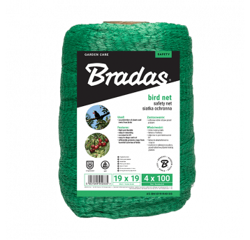 Bradas Siatka bird net 10g/m2 19x19mm 4m x 500m