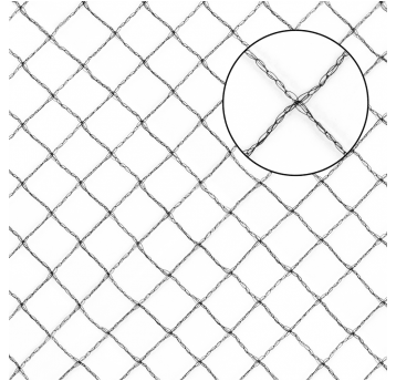 Bradas Siatka bird net 20g/m2 15x15mm 10x10m