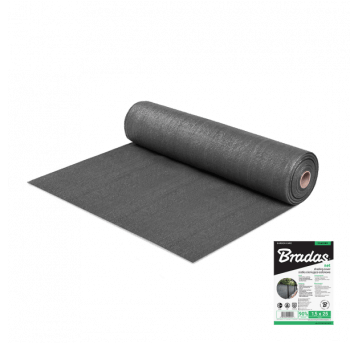 Bradas Siatka cieniująco-osłonowa 90% 1,5m x 50m 135g - szara