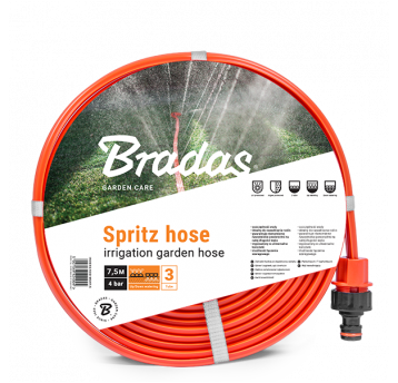 Bradas system zraszający 3 kanałowy 7,5m "spritz hose"