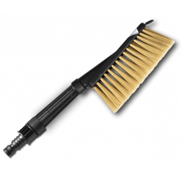 Bradas Szczotka 2-funkcyjna z dysza, włos sztuczny soft