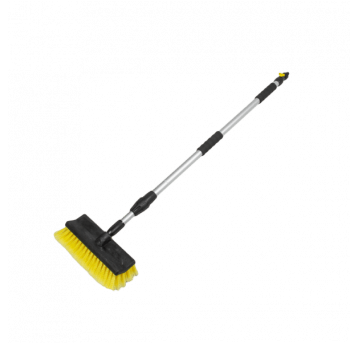Bradas Szczotka do mycia z zaworem teleskop. 10"/2pł., długość 100-170cm
