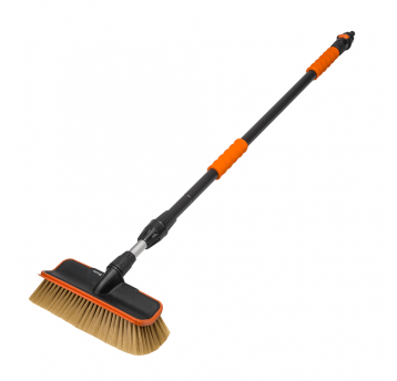 Bradas Szczotka do mycia z zaworem teleskop. SOFT 10"/2pł. 110-180cm