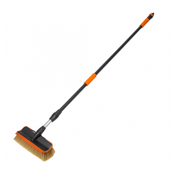 Bradas Szczotka do mycia z zaworem teleskop. SOFT 10"/2pł. 180-300cm