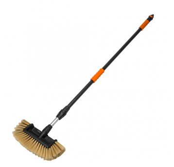 Bradas Szczotka do mycia z zaworem teleskop. SOFT 12"/4pł. 150-250cm