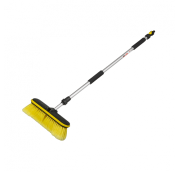 Bradas Szczotka do mycia z zaworem teleskop. żyrafa 10" długość:98-168cm