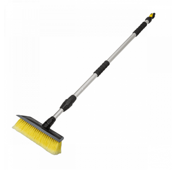 Bradas Szczotka + ściągaczka do mycia z zaworem - teleskop, długość: 104 - 169cm