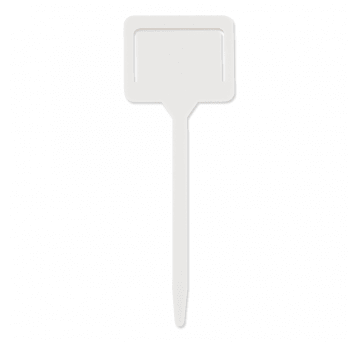 Bradas Tabliczka do roślin 18x6cm, 10szt. white