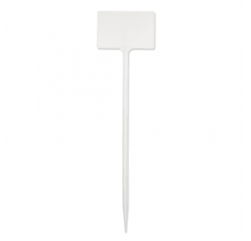 Bradas Tabliczka do roślin 33x9cm, 10szt. white