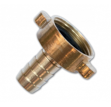 Bradas Tuleja z nakrętką na kran gw1" 25mm mosiądz