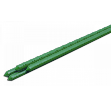 Bradas Tyczka ogrodowa 0,8cm x 120cm prosta stalowa powlekana pe