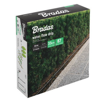 Bradas Wąż kroplujący 33cm/2,0l/h, 50m water flow drip-set 87