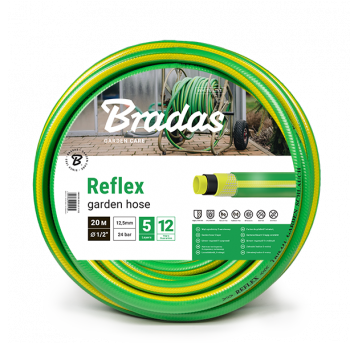 Bradas Wąż ogrodowy reflex 1/2" 50m