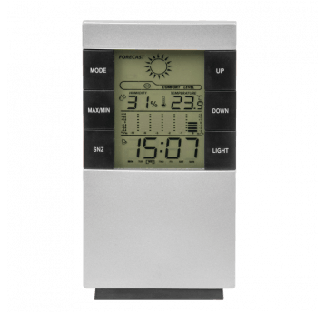 Bradas White line 6 funkcyjna wewnętrzna stacja pogodowa