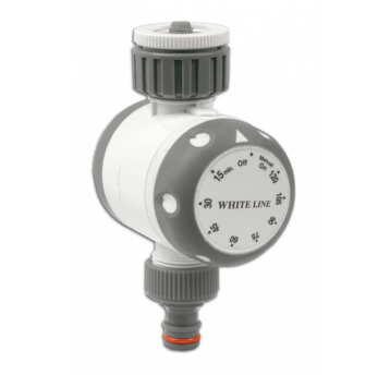 Bradas White line mechaniczny zegar przepływu wody