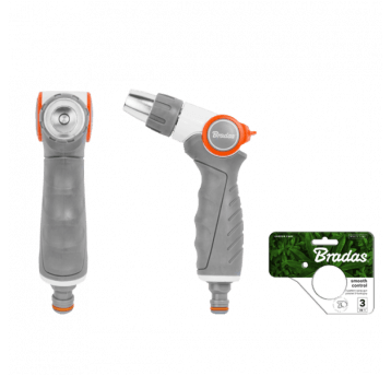 Bradas White line metalowy pistolet regulowany smooth control