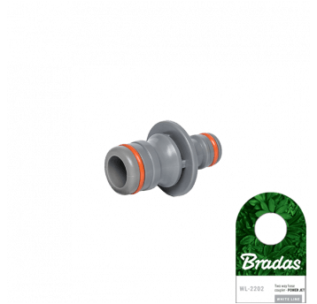 Bradas White line nypel do łączenia 2 szybkozłączek power jet standard