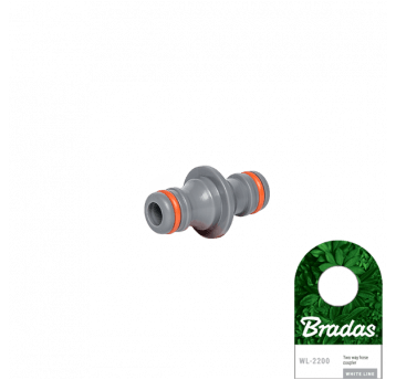 Bradas White line nypel do łączenia 2 szybkozłączy