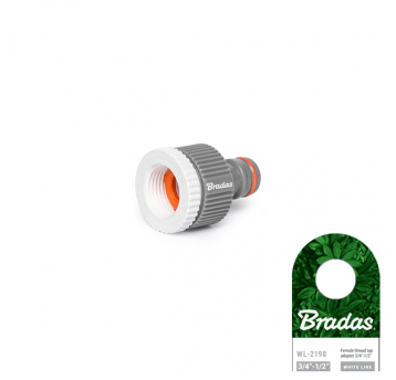 Bradas White line przyłącze na kran 3/4" / 1/2"