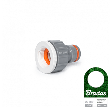 Bradas White line przyłącze na kran gw 1" / 3/4" power jet