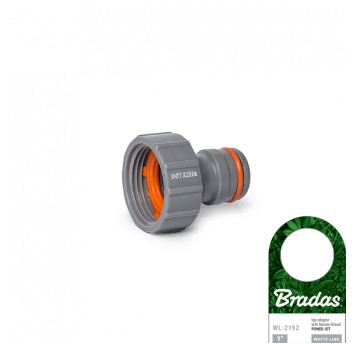 Bradas White line przyłącze na kran gw 1" power jet