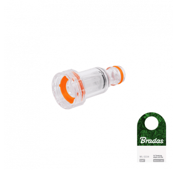 Bradas White line Przyłącze na kran GW 3/4" z filtrem