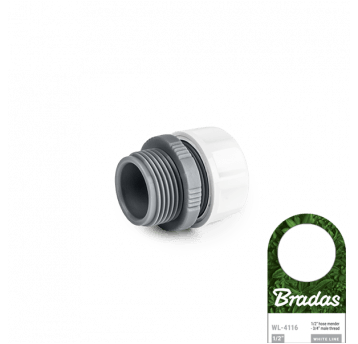 Bradas White line przyłącze na wąż 1/2" - gz3/4"