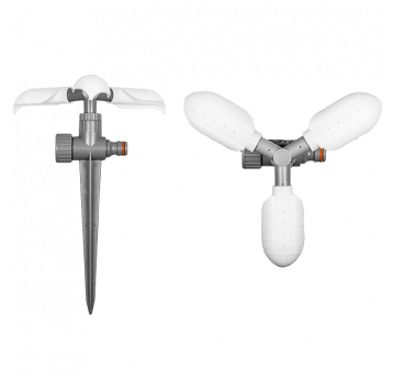 Bradas White line regulowany zraszacz obrotowy wbijany 3x listek