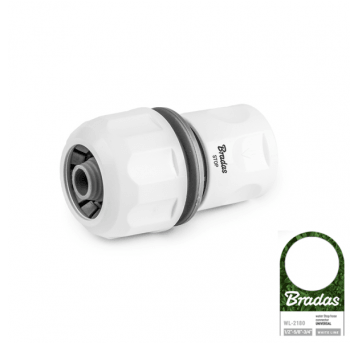 Bradas White line szybkozłącze uniwersal 1/2,5/8,3/4" stop