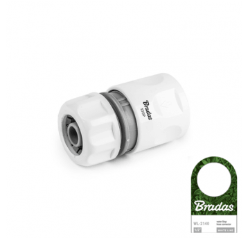 Bradas White line szybkozłączka 1/2" stop