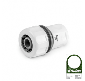 Bradas White line szybkozłączka 3/4" stop