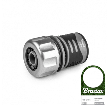 Bradas White line szybkozłączka 3/4" stop tpr