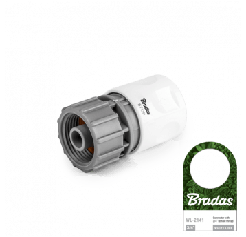 Bradas White line szybkozłączka z gw 3/4" - stop