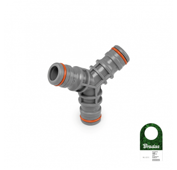 Bradas White line trójnik do łącz. 3 szybkozł. power jet