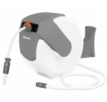 Bradas White line zestaw z bębnem automatycznym 1/2" 20m