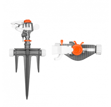 Bradas White line zraszacz pulsacyjny na kolcu trójzębnym