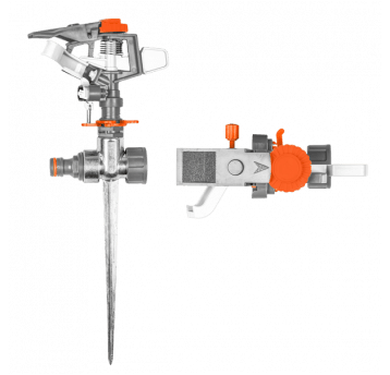 Bradas White line zraszacz pulsacyjny na metalowym kolcu - blister