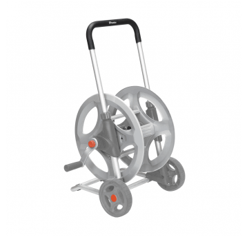 Bradas Wózek metalowy silver pro na wąż 1/2" 70m