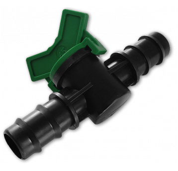 Bradas Zawór 2 x wtyk na wąż 20mm