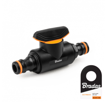 Bradas Zawór 2 z wyjściem na szybkozłącza