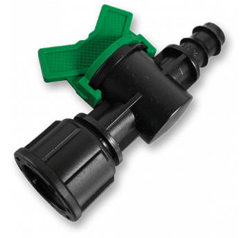 Bradas Zawór gw 3/4" wtyk na wąż 20mm