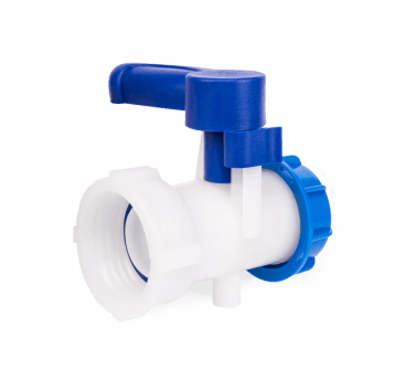 Bradas Zawór motylkowy IBC GW S60x6 z wylotem GZ S60x6