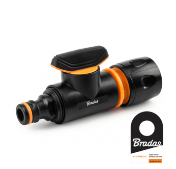 Bradas Zawór z przyłączem i szybkozłączem