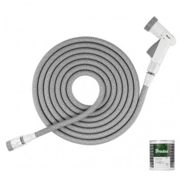 Bradas Zestaw ogrodowy secret hose 15m-45m szary