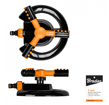 Bradas Zraszacz obrotowy 3-ramienny regulowany