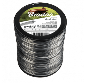 Bradas Żyłka ripper dual gwiazdka 3,0mm x 410-2,5kg szpula